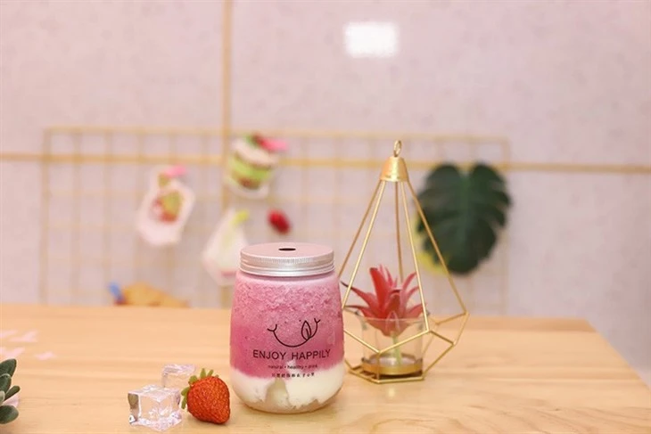 350ml Fat U-shape Pet Plastic Juice Bottle