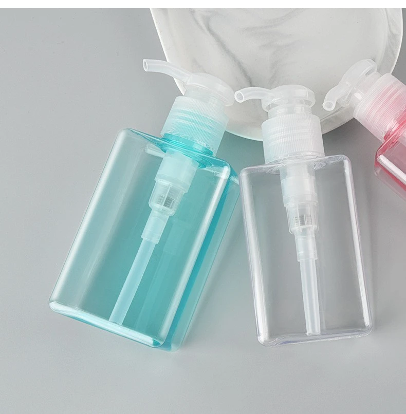 Empty PETG Shampoo Bottle