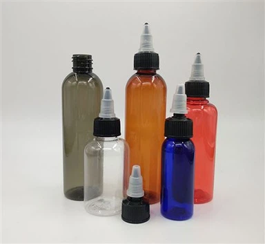 NH 120 ml plastična steklenica z zasučnim pokrovčkom
