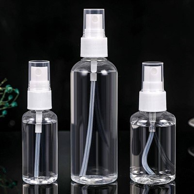 Alkohol plastična steklenica s fino meglico