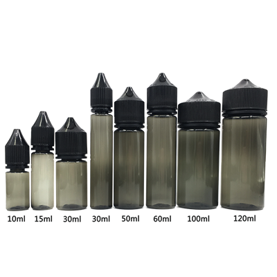 Veleprodajne stekleničke s kapalko 10 ml / 30 ml / 60 ml / 100 ml s pokrovčkom, zaščitenim pred posegi